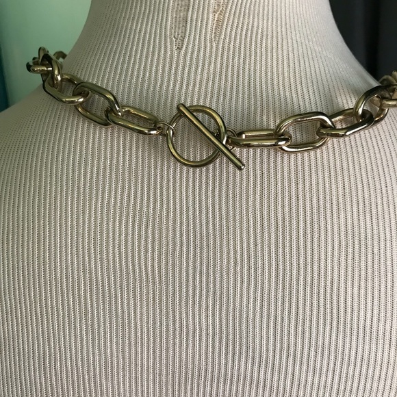 LYDELL NYC Trending Oversized Chain Necklace~Expensive - Picture 3 of 4